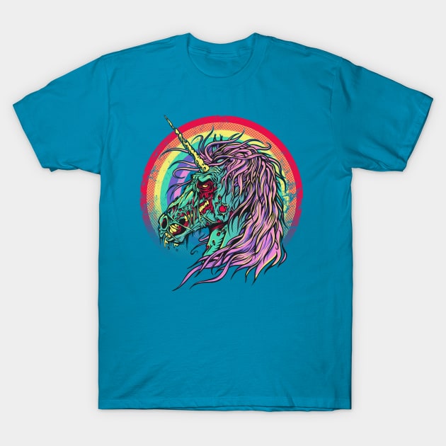 Zombie Unicorn T-Shirt by RicoMambo